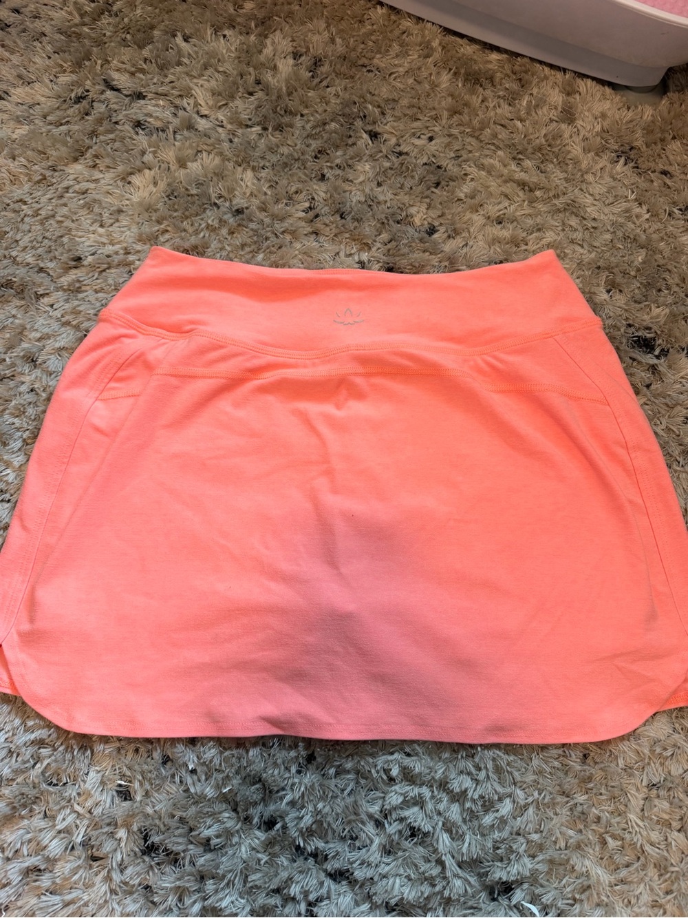 Beyond Yoga Coral Pink High-Rise Athletic Skort